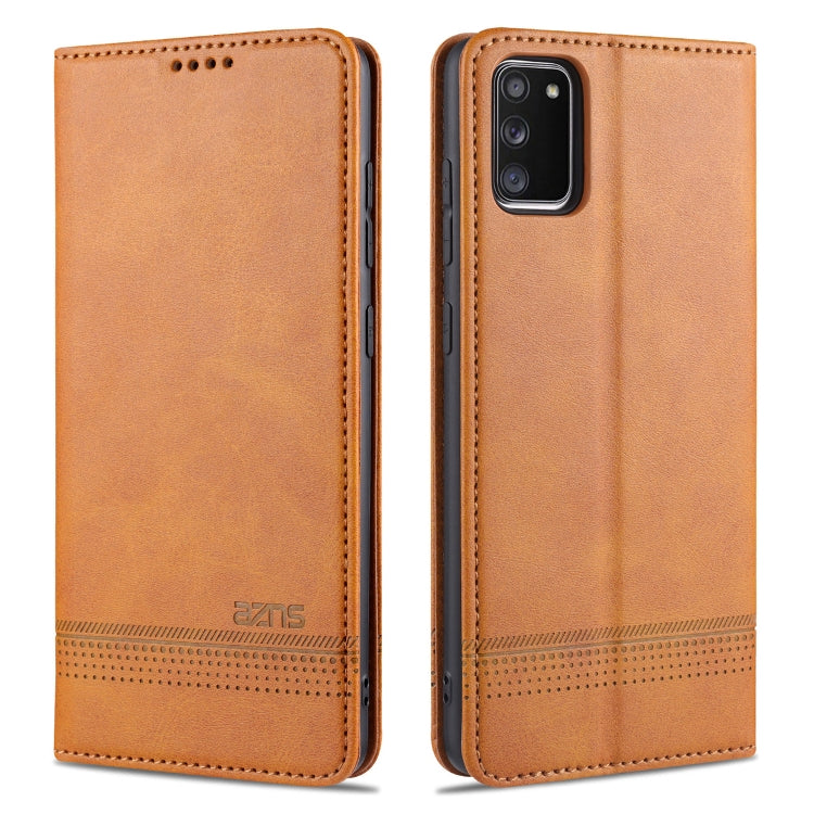 AZNS Custodia in pelle a vibrazione orizzontale con struttura in vitello magnetico con slot per carte, supporto e portafoglio, For Samsung Galaxy A02s, For Samsung Galaxy A52 5G / 4G, For Samsung Galaxy A72 5G / 4G