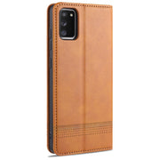 AZNS Custodia in pelle a vibrazione orizzontale con struttura in vitello magnetico con slot per carte, supporto e portafoglio, For Samsung Galaxy A02s, For Samsung Galaxy A52 5G / 4G, For Samsung Galaxy A72 5G / 4G