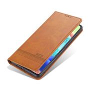 AZNS Custodia in pelle a vibrazione orizzontale con struttura in vitello magnetico con slot per carte, supporto e portafoglio, For Samsung Galaxy A02s, For Samsung Galaxy A52 5G / 4G, For Samsung Galaxy A72 5G / 4G