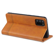 AZNS Custodia in pelle a vibrazione orizzontale con struttura in vitello magnetico con slot per carte, supporto e portafoglio, For Samsung Galaxy A02s, For Samsung Galaxy A52 5G / 4G, For Samsung Galaxy A72 5G / 4G