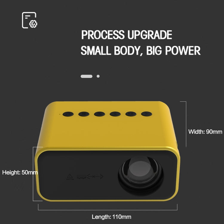 Proiettore Digitale Portatile T500 Full HD 1920x1080 80 Lumen