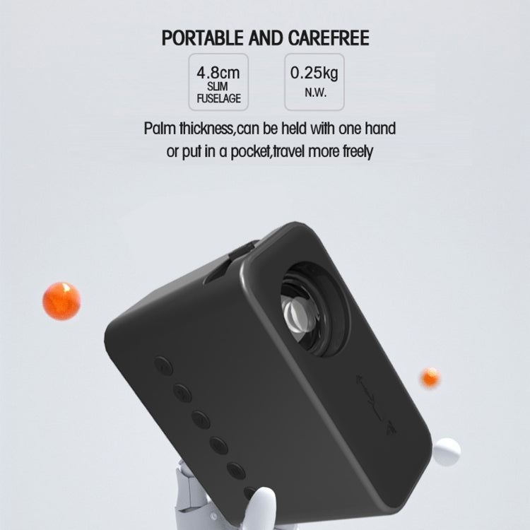 Proiettore Digitale Portatile T500 Full HD 1920x1080 80 Lumen