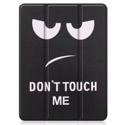 Disegno colorato Flip orizzontale TPU + Custodia in pelle PU con supporto a tre pieghe e funzione Sleep / Wake-up e slot per penna, For iPad Pro 12.9 2022 / 2021