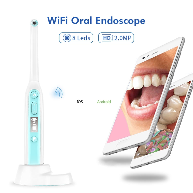 inskam401 Endoscopio per telecamera intraorale HD WiFi visiva domestica 1080P