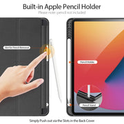 DUX DUCIS Serie Domo Flip orizzontale Custodia in pelle magnetica TPU + PU con supporto a tre pieghe e slot per penna e funzione Sleep / Wake-up, iPad Pro 11 （2021）/(2020), iPad Pro 12.9  2021 / 2020