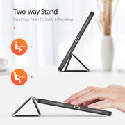 DUX DUCIS Serie Domo Flip orizzontale Custodia in pelle magnetica TPU + PU con supporto a tre pieghe e slot per penna e funzione Sleep / Wake-up, iPad Pro 11 （2021）/(2020), iPad Pro 12.9  2021 / 2020