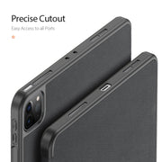 DUX DUCIS Serie Domo Flip orizzontale Custodia in pelle magnetica TPU + PU con supporto a tre pieghe e slot per penna e funzione Sleep / Wake-up, iPad Pro 11 （2021）/(2020), iPad Pro 12.9  2021 / 2020