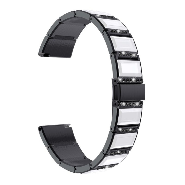 Cinturini di ricambio tempestati di diamanti in acciaio inossidabile, For Samsung Galaxy Watch 42mm, For Samsung Galaxy Watch 46mm