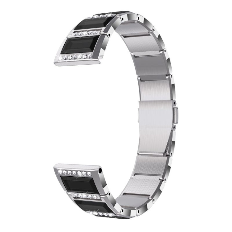 Cinturini di ricambio tempestati di diamanti in acciaio inossidabile, For Samsung Galaxy Watch 42mm, For Samsung Galaxy Watch 46mm