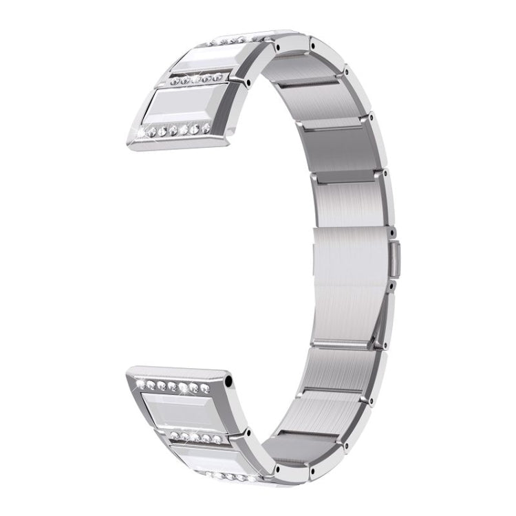 Cinturini di ricambio tempestati di diamanti in acciaio inossidabile, For Samsung Galaxy Watch 42mm, For Samsung Galaxy Watch 46mm