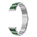 Cinturini di ricambio tempestati di diamanti in acciaio inossidabile, For Samsung Galaxy Watch 42mm, For Samsung Galaxy Watch 46mm
