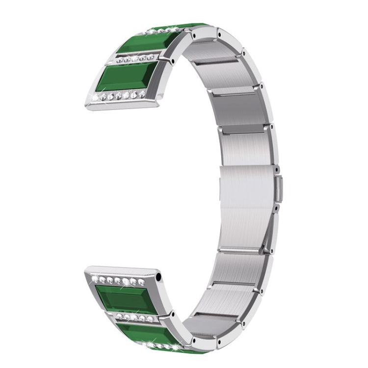 Cinturini di ricambio tempestati di diamanti in acciaio inossidabile, For Samsung Galaxy Watch 42mm, For Samsung Galaxy Watch 46mm