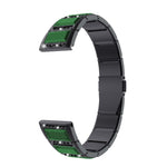 Cinturini di ricambio tempestati di diamanti in acciaio inossidabile, For Samsung Galaxy Watch 3 45mm, For Samsung Galaxy Watch Active2 44mm / Watch Active2 40mm / Watch Active, For Samsung Galaxy Watch 3 41mm