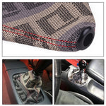 Copertura antipolvere del pomello del cambio di modifica universale per auto, Black, Dark Grey, Blue, Light Grey, Red