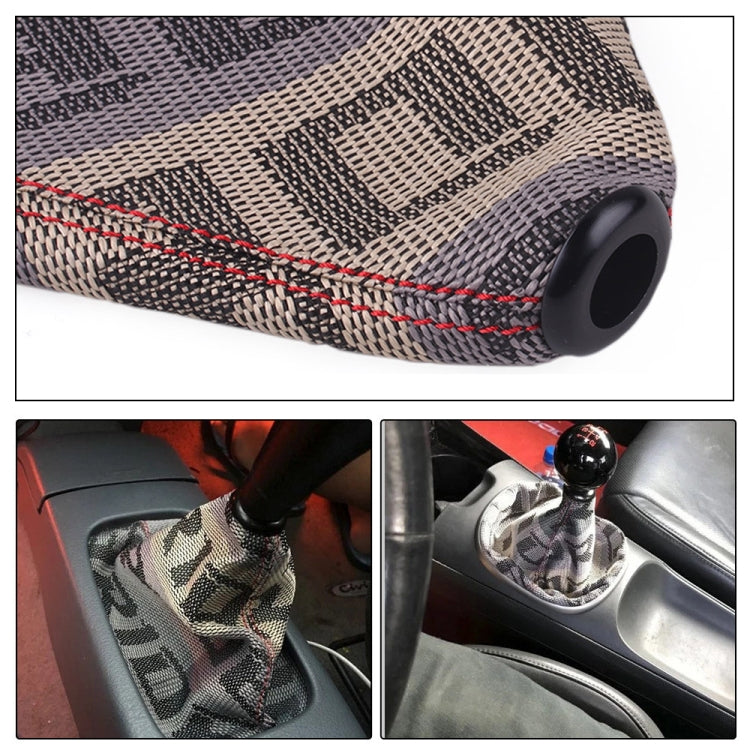 Copertura antipolvere del pomello del cambio di modifica universale per auto, Black, Dark Grey, Blue, Light Grey, Red