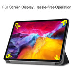 Custodia flip in pelle PU con supporto per iPad Pro 11 2021