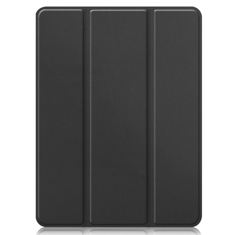 Custodia in pelle TPU + PU a nido d'ape a vibrazione orizzontale con supporto a tre pieghe e funzione Sleep / Wake-up e slot per penna, For iPad Pro 12.9 2022 / 2021