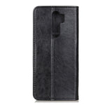 Custodia in pelle a vibrazione orizzontale con struttura magnetica retrò Crazy Horse con supporto e slot per schede, For LG V50S ThinQ 5G, For OPPO A9 (2020), For Galaxy A70s, For Galaxy M10s