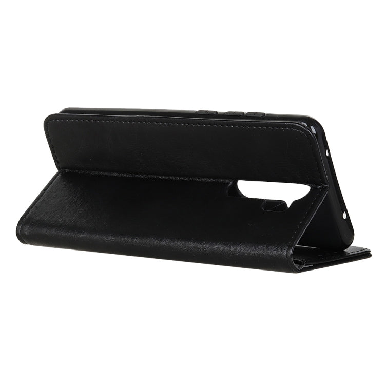 Custodia in pelle a vibrazione orizzontale con struttura magnetica retrò Crazy Horse con supporto e slot per schede, For LG V50S ThinQ 5G, For OPPO A9 (2020), For Galaxy A70s, For Galaxy M10s