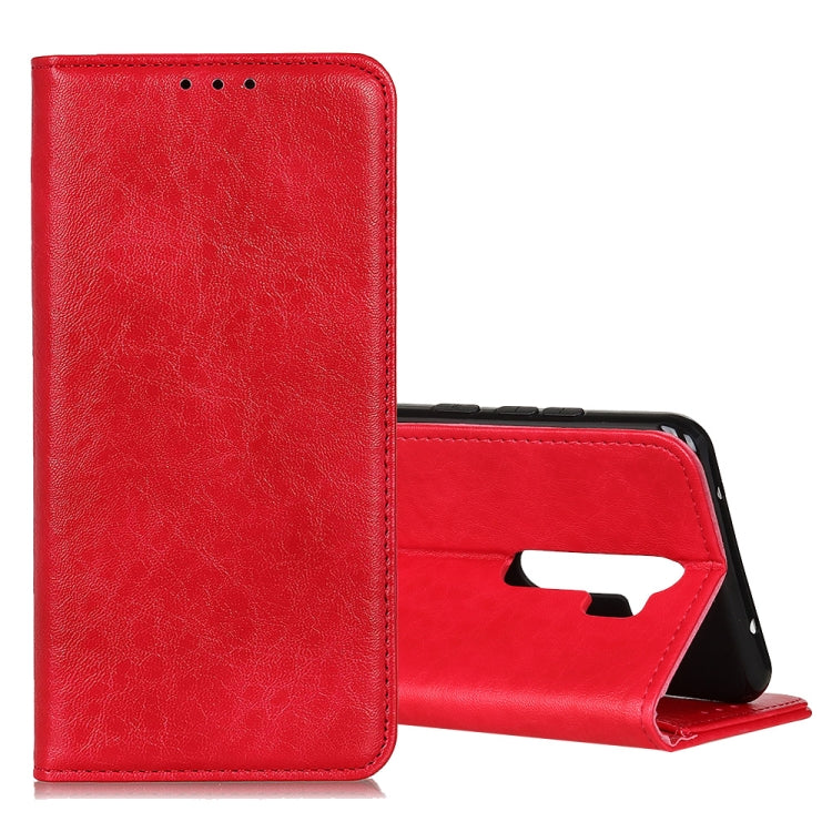 Custodia in pelle a vibrazione orizzontale con struttura magnetica retrò Crazy Horse con supporto e slot per schede, For LG V50S ThinQ 5G, For OPPO A9 (2020), For Galaxy A70s, For Galaxy M10s