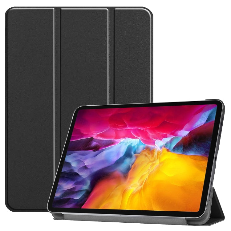 Custodia Custer Texture Flip orizzontale in pelle PU con supporto a tre pieghe e funzione Sleep / Wake-up, For iPad Pro 11 (2021)