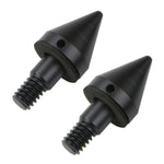 Cono di coda anti-collisione posteriore per auto da 2 pezzi per Mercedes Benz Smart 2009-2014, Pointed (Black), Pointed (Gold), Pointed (Blue), Pointed (Red), Pointed (Silver)
