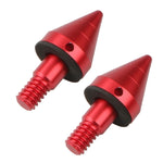 Cono di coda anti-collisione posteriore per auto da 2 pezzi per Mercedes Benz Smart 2009-2014, Pointed (Black), Pointed (Gold), Pointed (Blue), Pointed (Red), Pointed (Silver)