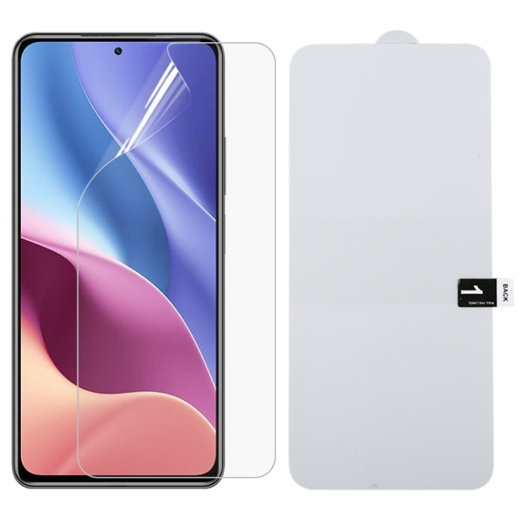 Full Screen Protector Pellicola idrogel antideflagrante, For Xiaomi Redmi K40 / K40 Pro (1 PC), For OPPO Realme GT 5G / Realme GT Master (1 PC), For Xiaomi Redmi K40 Pro+ (1 PC), For Xiaomi Redmi Note 10 4G / 5G / Note 10s  (1 PC)                      ...