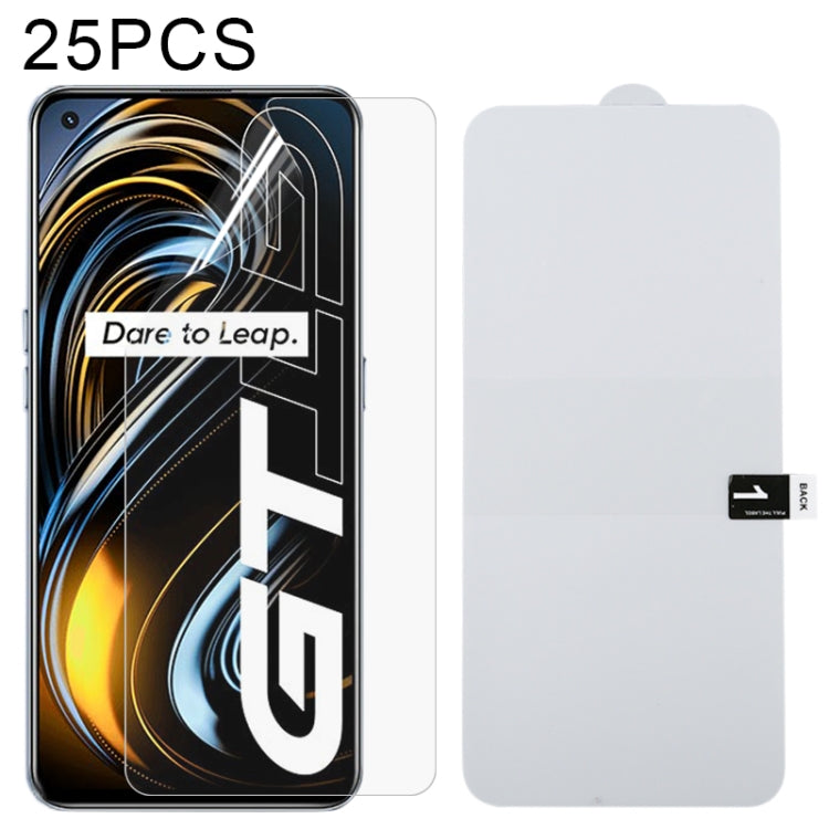 25 PCS Full Screen Protector Pellicola idrogel antideflagrante, For OPPO Realme GT 5G / Realme GT Master (25 PCS), For Xiaomi Redmi K40 / K40 Pro (25 PCS), For Xiaomi Redmi K40 Pro+ (25 PCS), For Xiaomi Redmi Note 10 4G / 5G / Note 10s (25 PCS)        ...