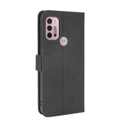 Tinta unita Skin Feel Fibbia magnetica Flip orizzontale Custodia in pelle PU con struttura in vitello con supporto e slot per schede e portafoglio, For Motorola Moto G30 / G10, For Samsung Galaxy A02 / M02