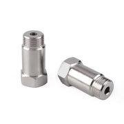 2 PCS Auto 45mm Adattatore sensore di ossigeno Estensione ossigeno Connettore modificato M18x1.5, 45mm