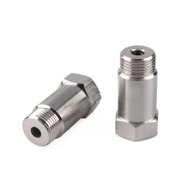2 PCS Auto 45mm Adattatore sensore di ossigeno Estensione ossigeno Connettore modificato M18x1.5, 45mm