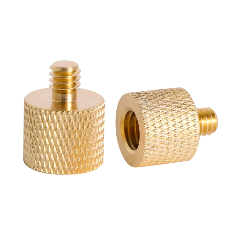 BEXIN LS083 2 viti di conversione da filettatura femmina da 1/4" a maschio da 3/8", LS083