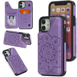 Custodia portafoglio con slot carte per iPhone 12 mini