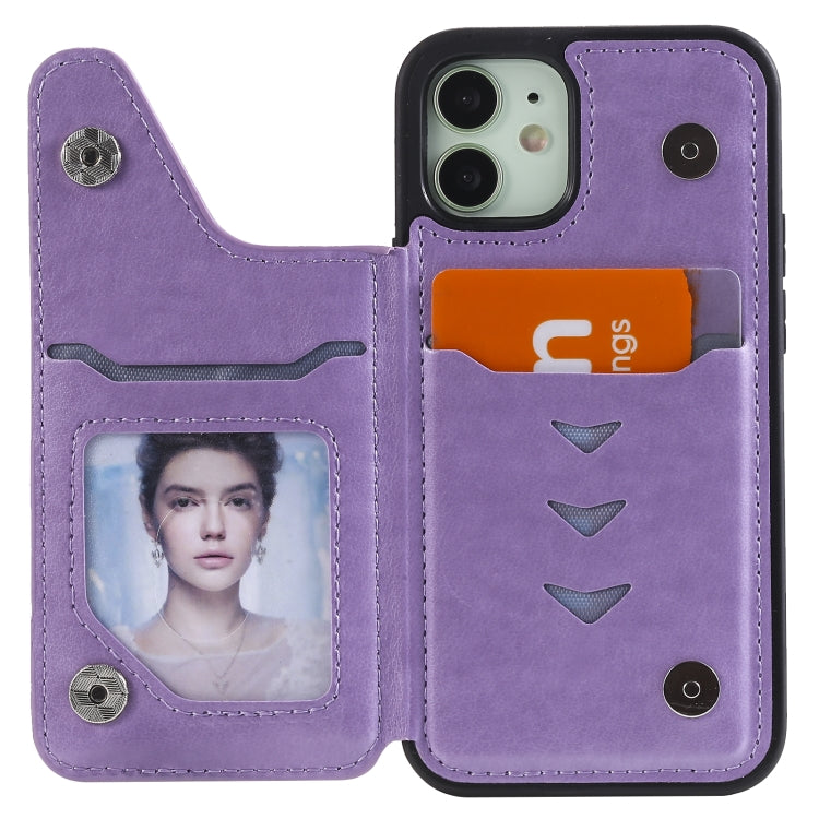 Custodia portafoglio con slot carte per iPhone 12 mini