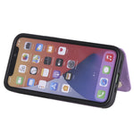 Custodia portafoglio con slot carte per iPhone 12 mini