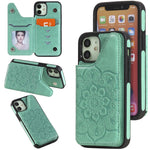 Custodia portafoglio con slot carte per iPhone 12 mini