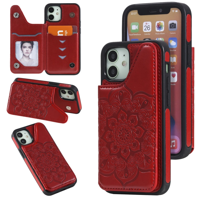 Custodia portafoglio con slot carte per iPhone 12 mini