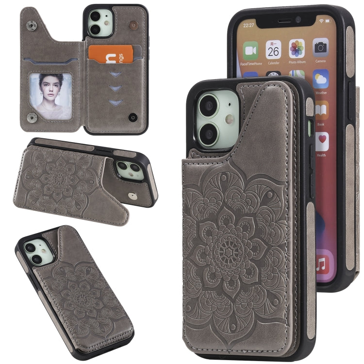 Custodia portafoglio con slot carte per iPhone 12 mini