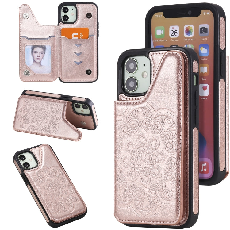 Custodia portafoglio con slot carte per iPhone 12 mini
