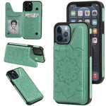 Custodia portafoglio con slot carte per iPhone 12 mini