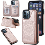 Custodia portafoglio con slot carte per iPhone 12 mini