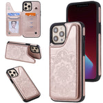 Custodia portafoglio con slot carte per iPhone 12 mini