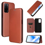 Custodia portafoglio magnetica in pelle TPU+PC per smartphone