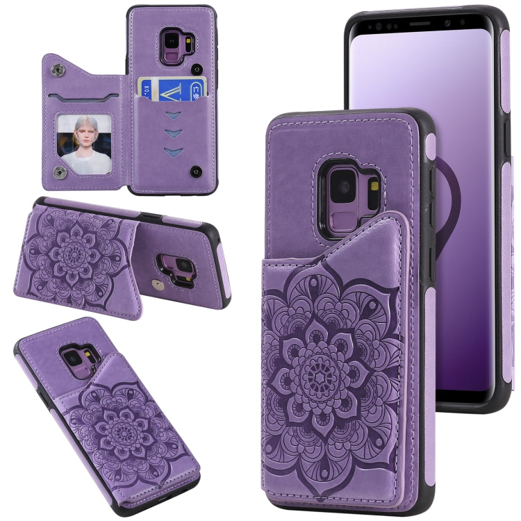 Custodia portafoglio con slot carte per Samsung Galaxy S9+