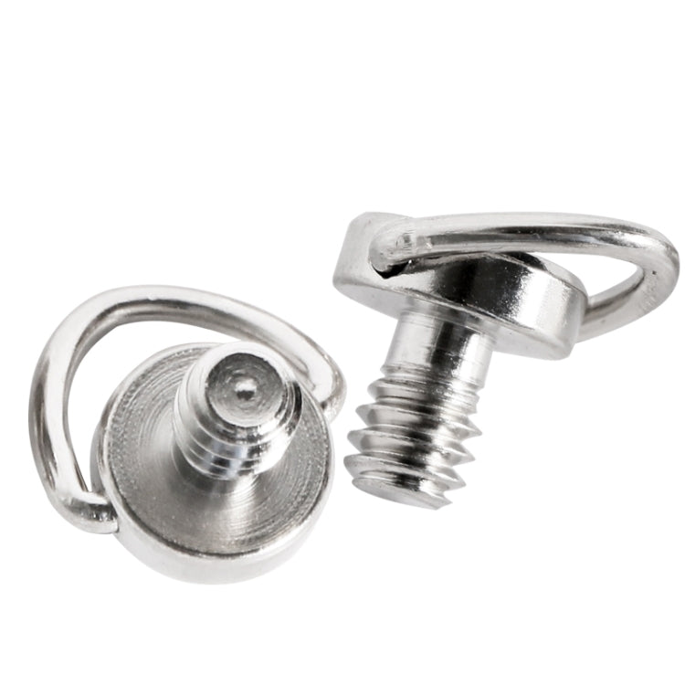 BEXIN LS076 2 PZ Viti per piastra a sgancio rapido Viti per montaggio adattatore da 1/4 pollici -20, LS076