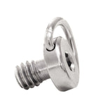 BEXIN LS076 2 PZ Viti per piastra a sgancio rapido Viti per montaggio adattatore da 1/4 pollici -20, LS076