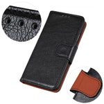 Custodia portafoglio in pelle per Sony Xperia Ace II