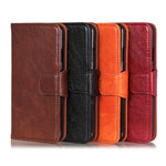 Custodia portafoglio in pelle per Sony Xperia Ace II