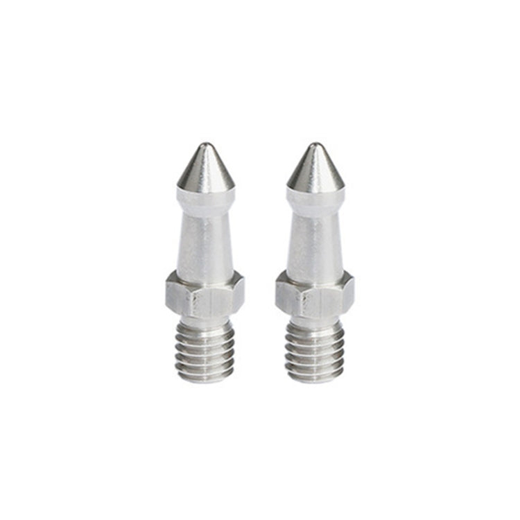 BEXIN LS006 Viti per piedini M8 in acciaio inossidabile da 2 pezzi per treppiede SLR, LS006